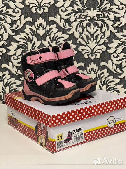 Ботинки для девочки 24 размер