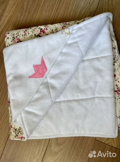 Конверт одеяло на выписку демисезонное