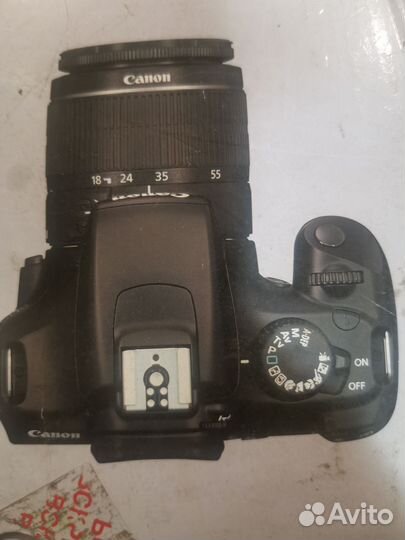 Зеркальный фотоаппарат canon 1100d