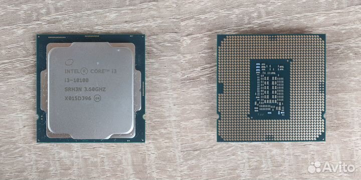 Процессор intel core i3 10100f