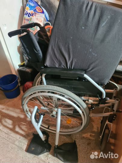 Инвалидная коляска складная бу