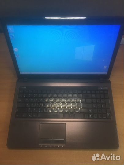 Asus к53 ноутбук с SSD и 8гб