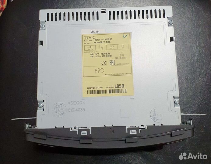 Магнитола от соляриса 1 рест