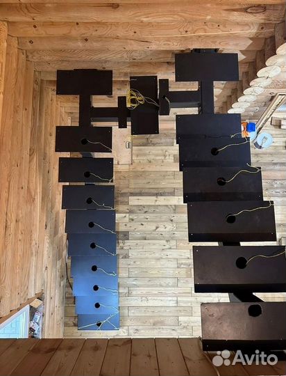 Лестница на металлокаркасе / изготовление лестниц