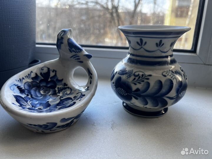 Посуда гжель