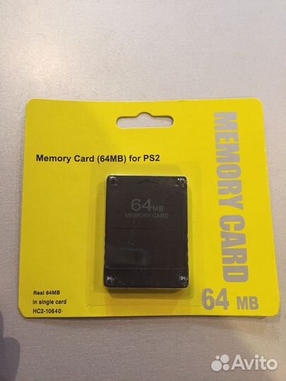 Карта памяти Playstation 1, 2 (магазин)
