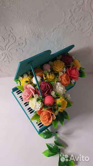 Букет цветов из мыла