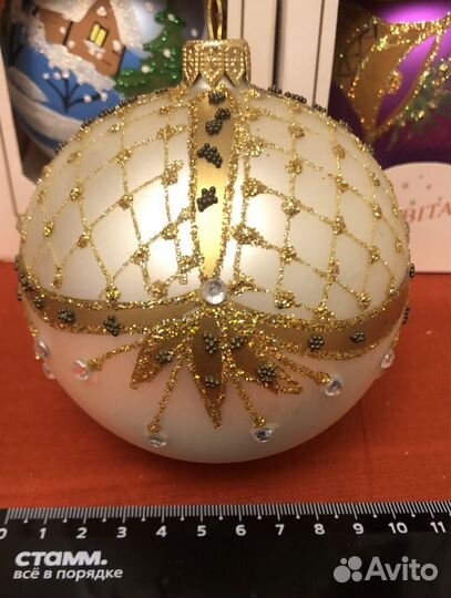 Елочные игрушки ручной работы