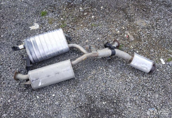 Глушитель toyota mark 2 gx100 beams