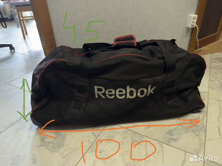 Хоккейная сумка баул reebok