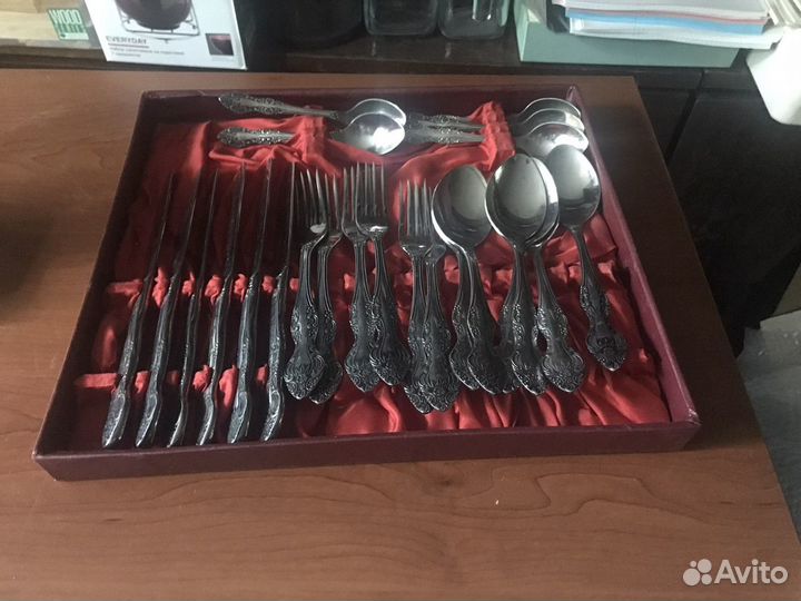 Набор столовых приборов СССР, нержавейка