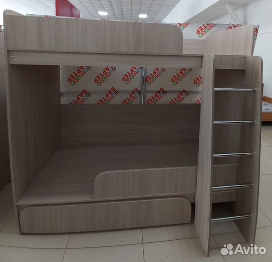 Кровать двухярусная Омега-4 190*80 Б10