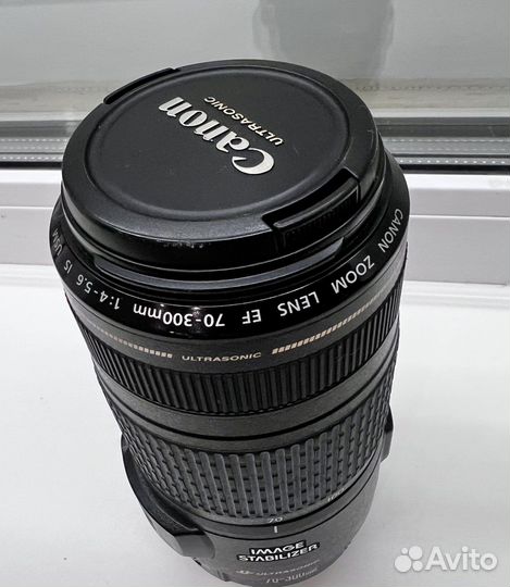 Объектив canon 70 300 image stabilizer