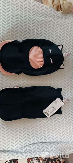 Шапка шлем для девочки 50 52