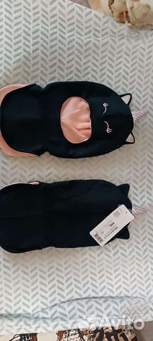 Шапка шлем для девочки 50 52