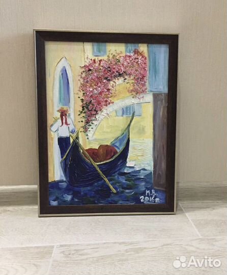 Картина маслом на холсте пейзаж