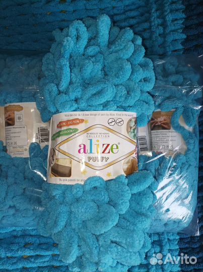 Пряжа alize puffy fine