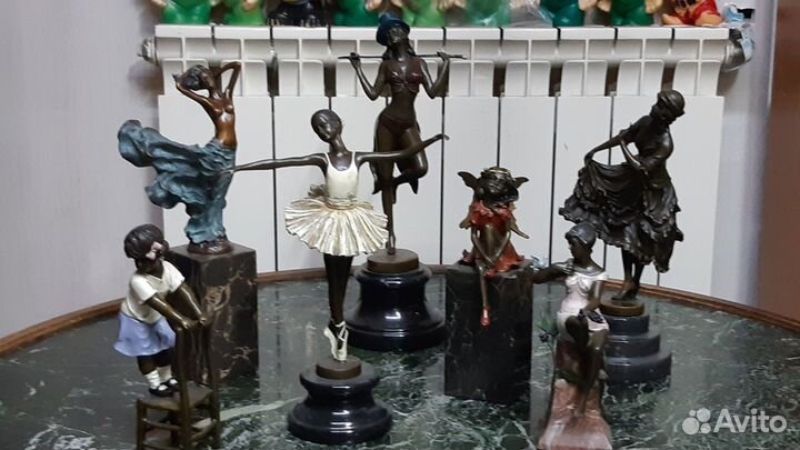 Статуэтка Интерьерная Бронза смотрите описание