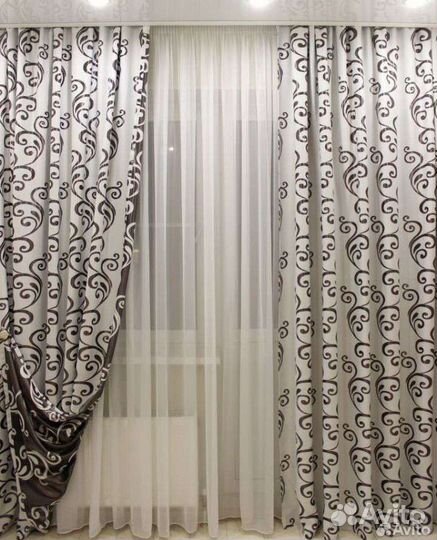 Шторы новые готовые