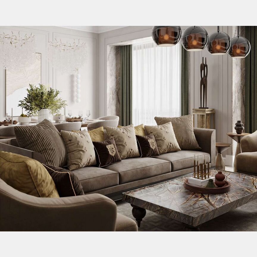 4-к. квартира, 129 м², 40/41 эт.