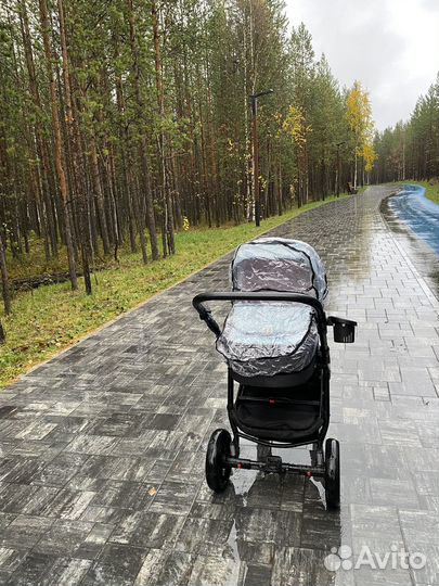 Коляска adamex 3 в 1 бу