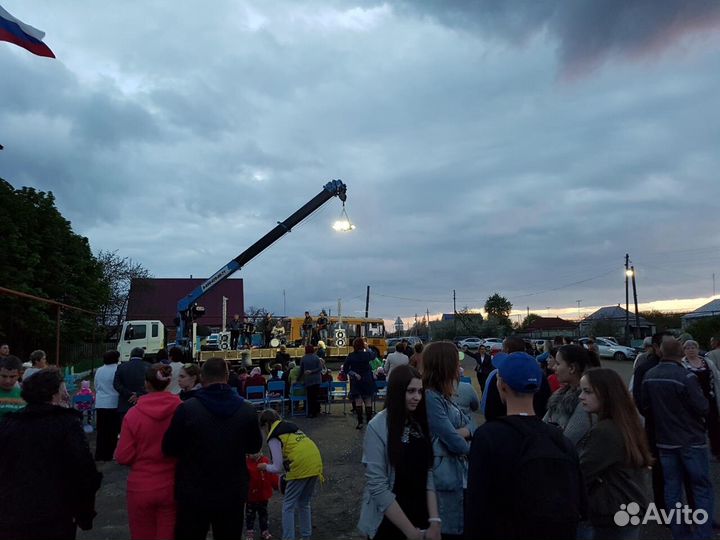 Кран - манипулятор с люлькой