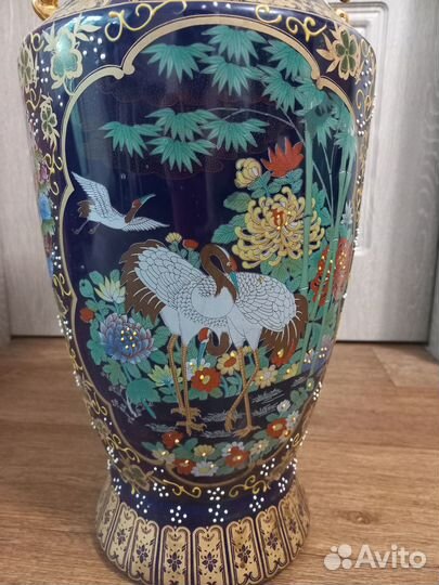 Ваза напольная в японском стиле