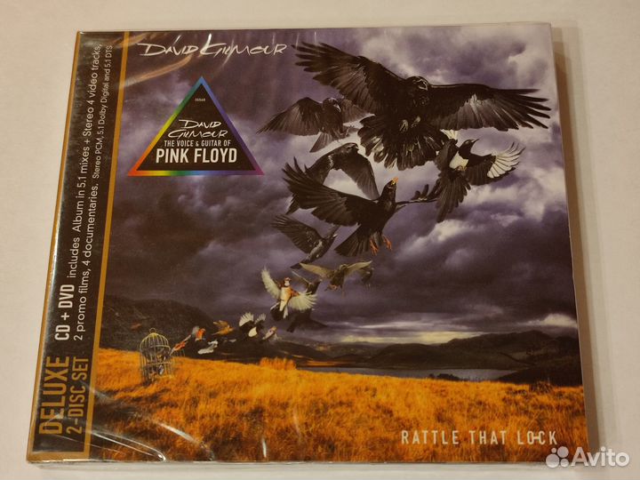 Cd+dvd Digipack David Gilmour - Rattle That Lock