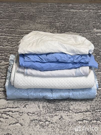 Детские простыни 70*140 на резинке и одеяло