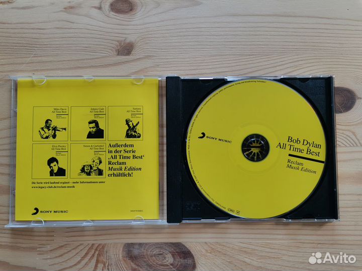 Bob Dylan - All Time Best 1CD Импортная лицензия