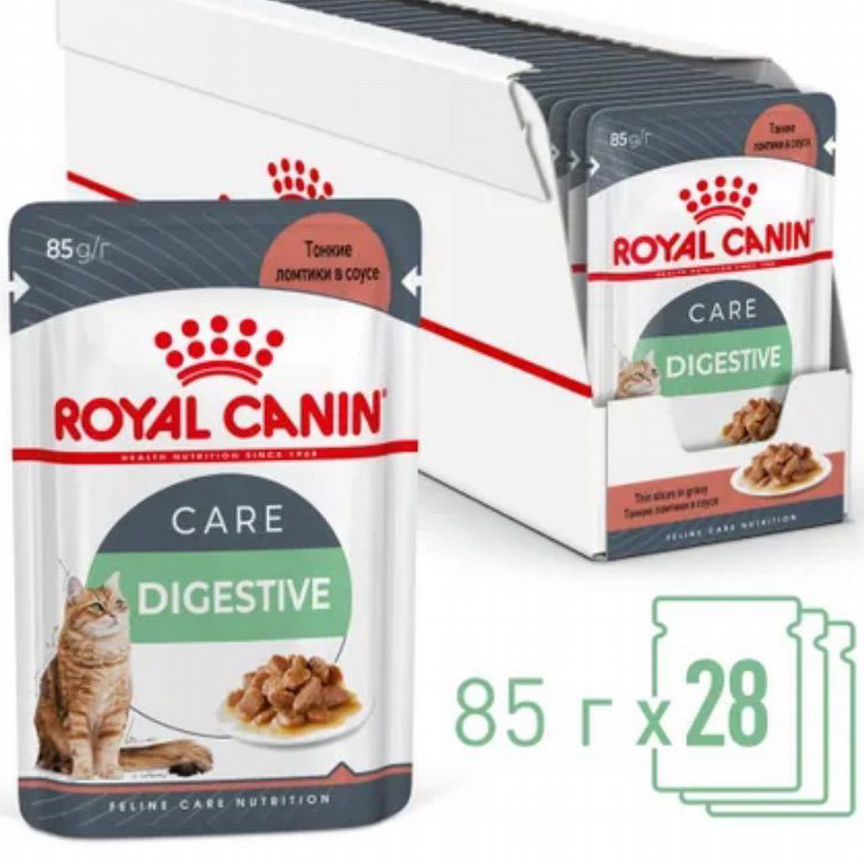 Влажный корм Royal Canin Digest в соусе