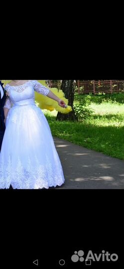 Свадебное платье