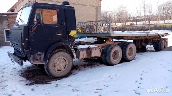 КАМАЗ 5410 с полуприцепом, 1992