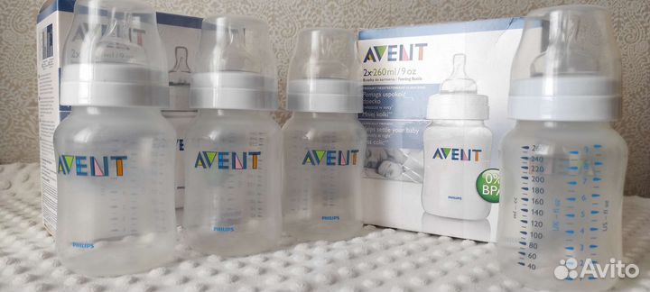 Бутылочка для кормления avent