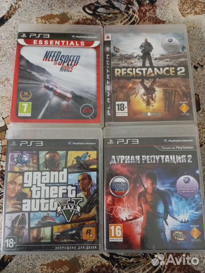 Игры диски для ps3