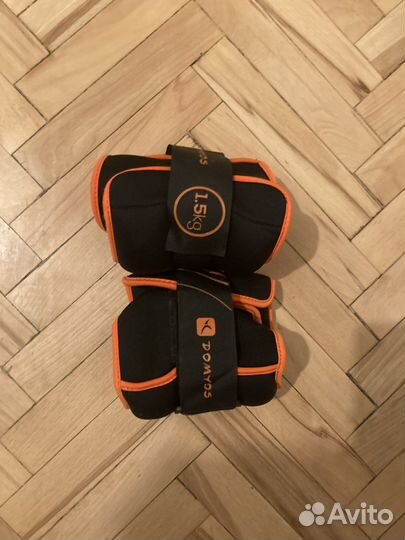 Утяжелители для ног 1.5 кг domyos