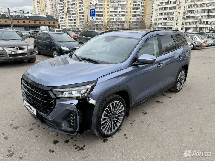 Jetour X90 Plus 2.0 AMT, 2023, битый, 55 000 км