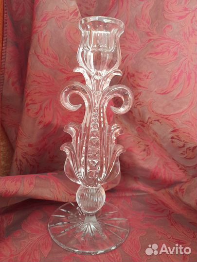 Подсвечник хрустальный СССР