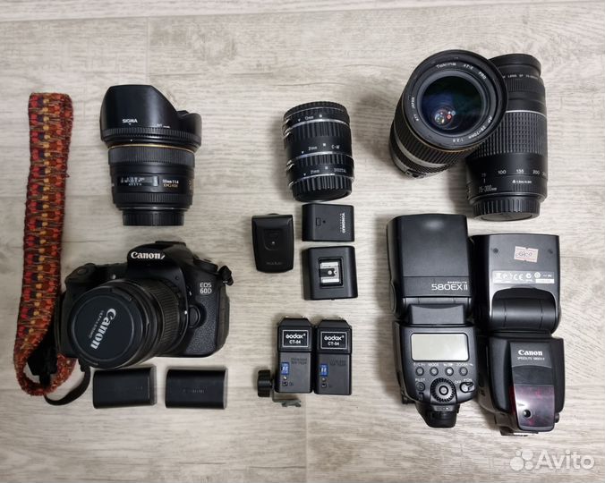 Canon 60D + допы