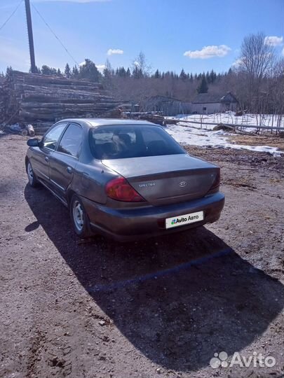 Kia Spectra 1.6 МТ, 2006, 212 547 км