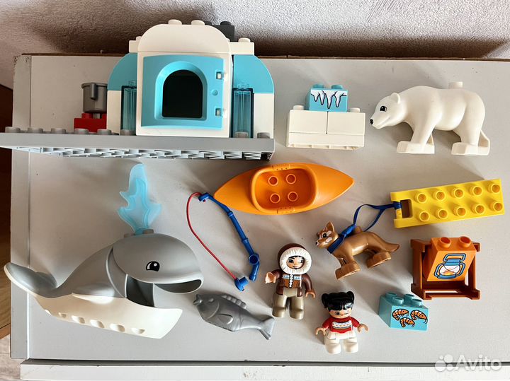 Лего Дупло 10803 Вокруг света: Арктика