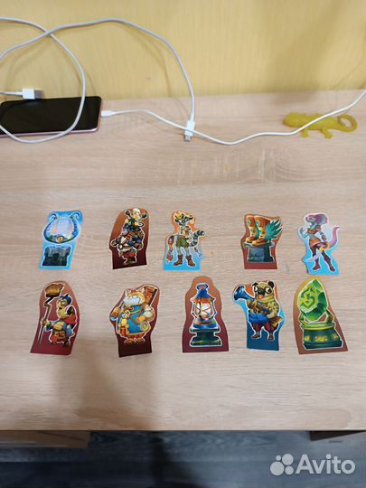 Карточки сокровища пиратов