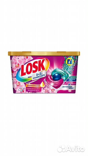 Капсулы для стирки losk