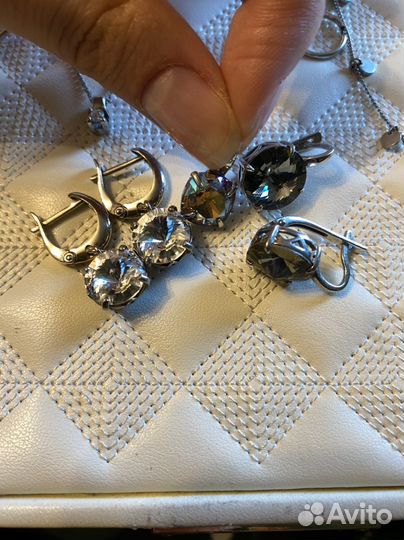 Серебрянные украшения Sokolov и тд