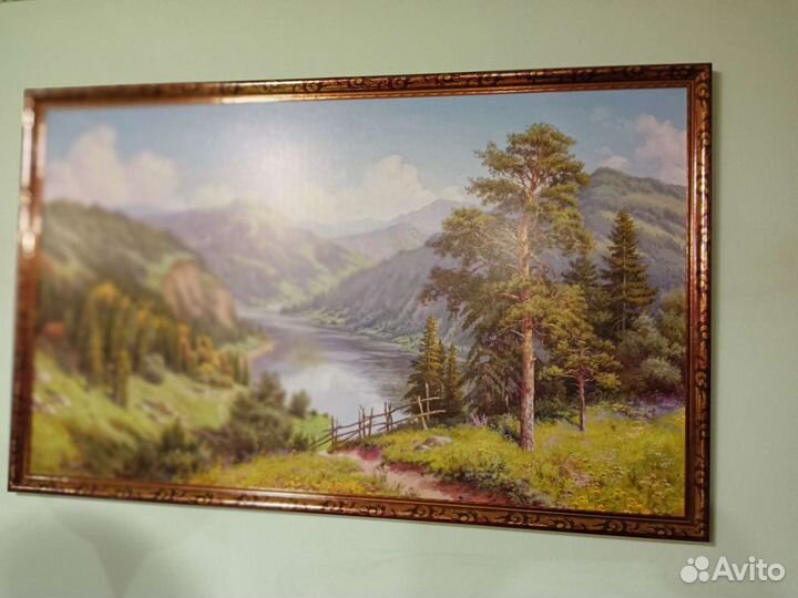 Картина маслом на холсте большая