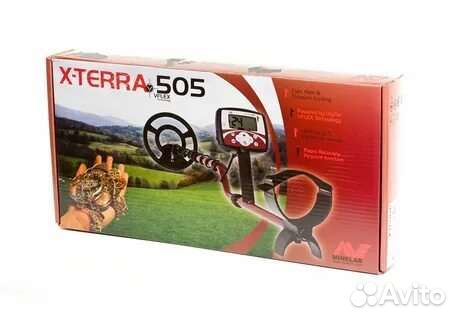 Металлоискатель minelab x terra 505 бу