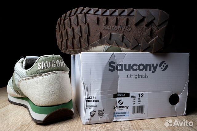 Кроссовки Saucony Jazz 81 Earth Pack 12 US 29,5 см