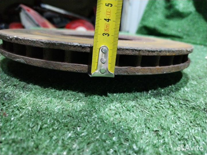 Диск тормозной передний левый Daewoo Nexia F16D3