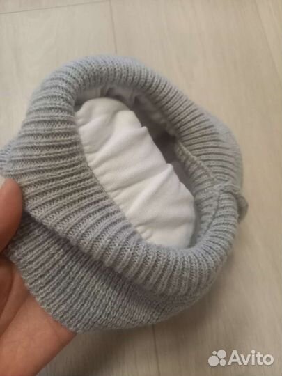 Шапка шлем для девочки