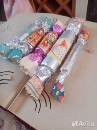 Старинные елочные игрушки СССР